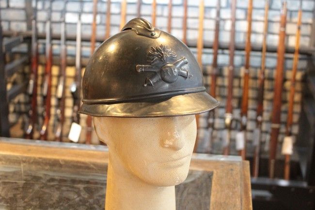 大阪店入荷！フランス軍 M1915 アドリアン ヘルメット (砲兵科)